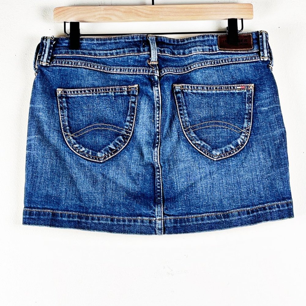 2/$20 Tommy Hilfiger Jean Skirt Medium - Picture 3 of 5